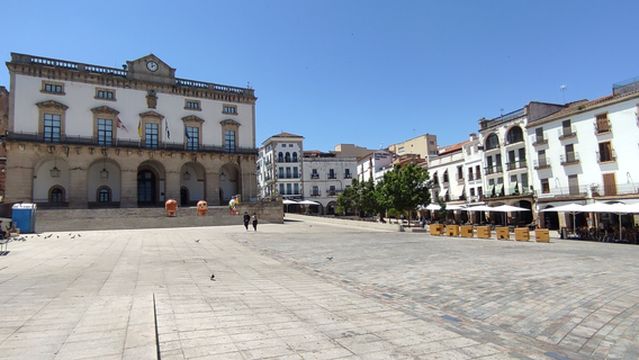 Plaza Mayor de Caceres