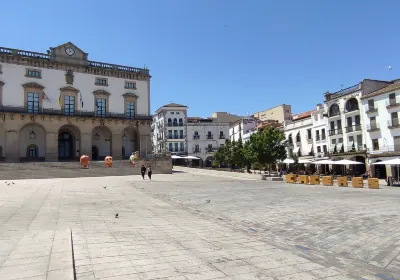 Plaza Mayor de Caceres