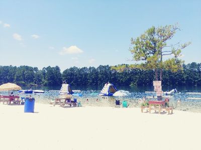 White Sands Lake Day Beach