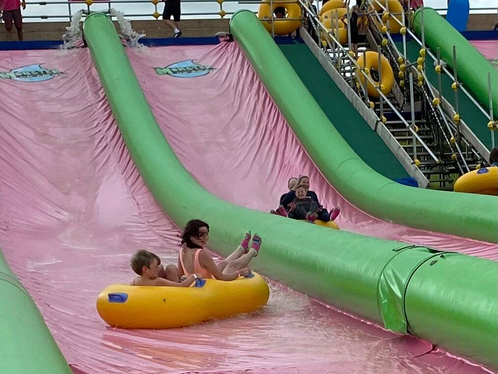 MONSTER SLIP AND SLIDE BUDE, CORNWALL