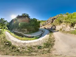 Boljetin river canyon