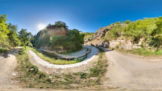 Boljetin river canyon