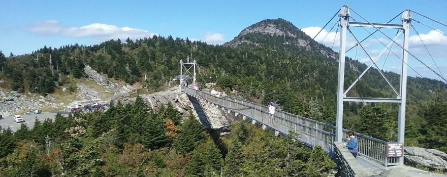Mile High Swinging Bridge