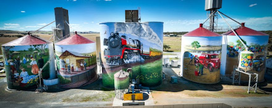 Colbinabbin Silo Art