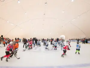 Patinoar acoperit Sepsi Arena