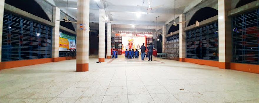 Panchbibi Central Baroary Temple. পাঁচবিবি কেন্দ্রীয় বারোয়ারী মন্দির।