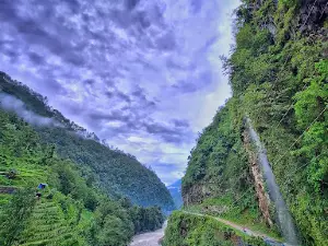 Rainbow Falls at Bhorle