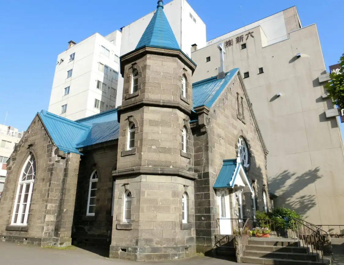 鄰近日本基督教団札幌教會的酒店