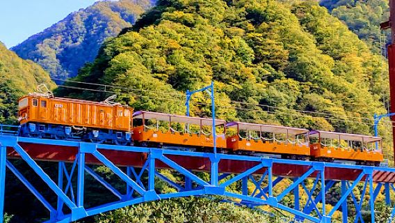 Kurobe Gorge Trolley Train