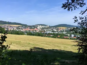Areál lesních her nad Lázněmi sv. Markéty v Prachaticích