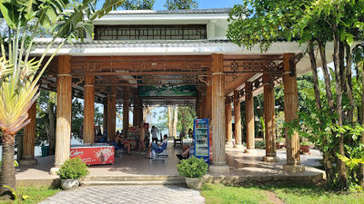Ticket office for caves