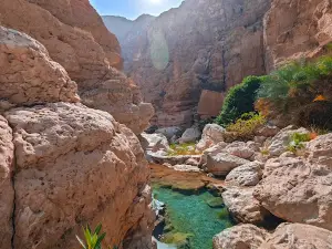 Wadi Shab First Pool