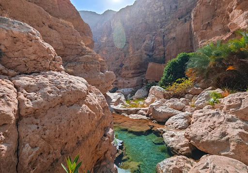 Wadi Shab First Pool