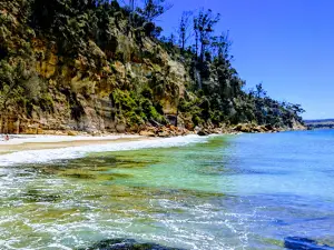 Spring beach