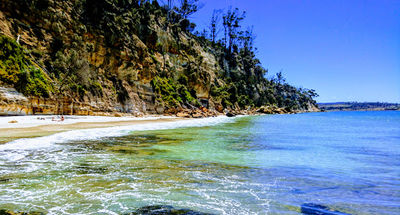 Spring beach