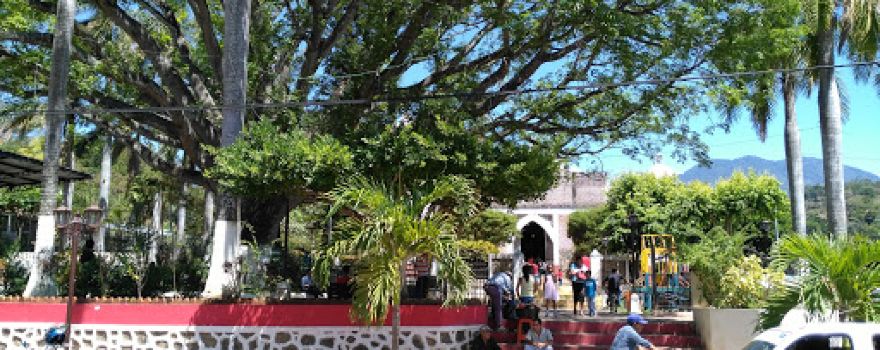 la villa de San Pedro Puxtla Central Park