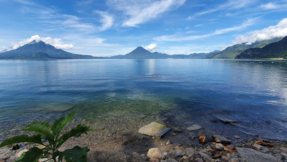 Public beach and viewpoint