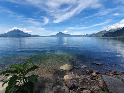 Public beach and viewpoint