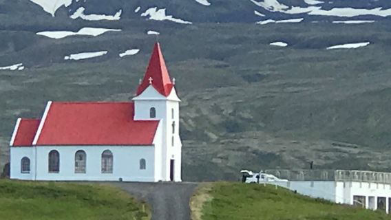 冰島斯奈山半島+海德利桑德紅頂教堂+基爾丘山【海豹沙灘行程可調
