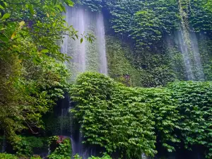 Benang Stokel and Benang Kelambu Waterfall
