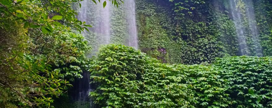 Benang Stokel and Benang Kelambu Waterfall