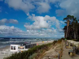 Plaża w Lubiatowie