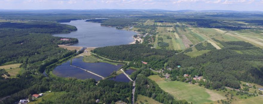 The Lake dam Chańcza
