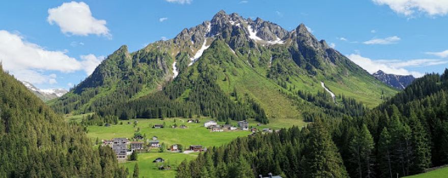 Schafbergbahn valley station, Gargellen cable cars