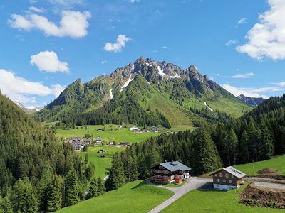 Schafbergbahn valley station, Gargellen cable cars