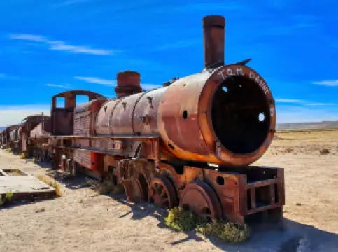 Uyuni-Cementerio de Trenes