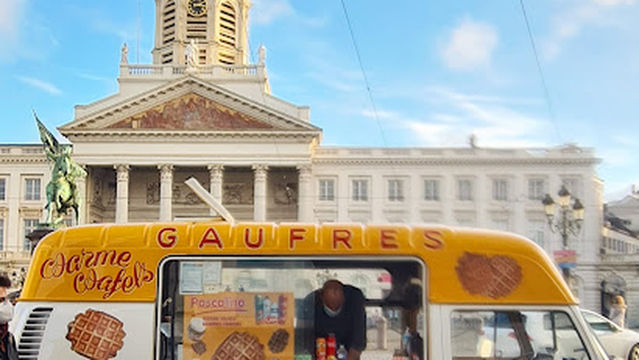 Koningsplein - Beeld van Godfried van Bouillon