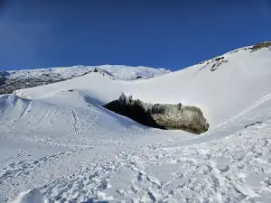 Castner Glacier Ice Cave