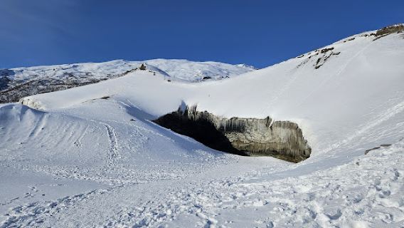 Castner Glacier Ice Cave
