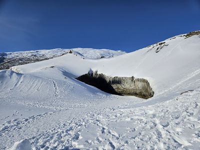 Castner Glacier Ice Cave