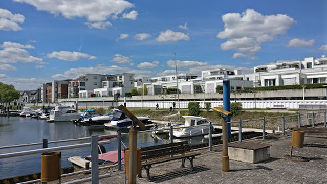 Aussichtspunkt Schiersteiner Hafen