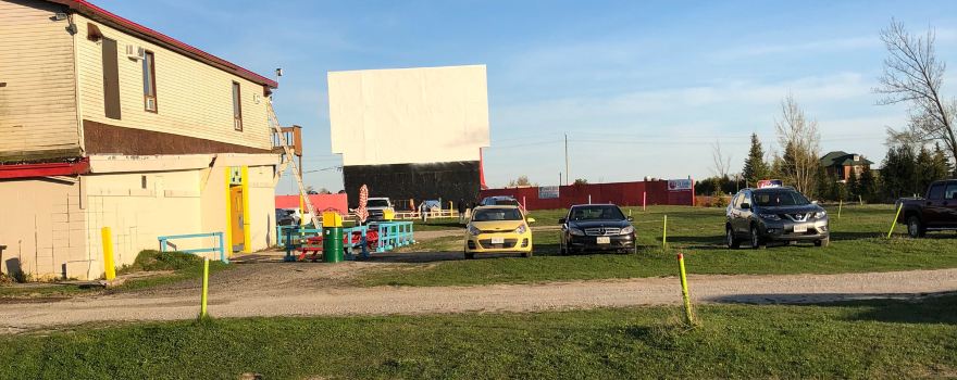 Lindsay Twin Drive-In Theatre