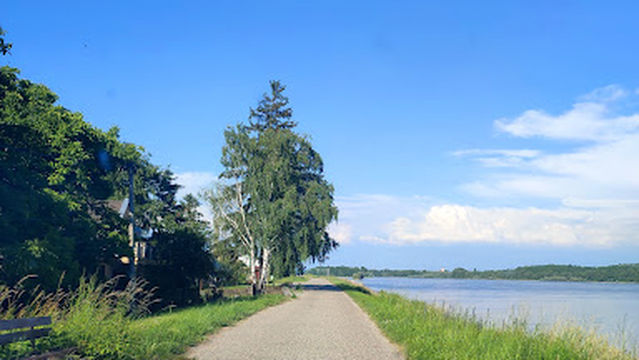 Hrádza Dunaja - Informačná tabuľa