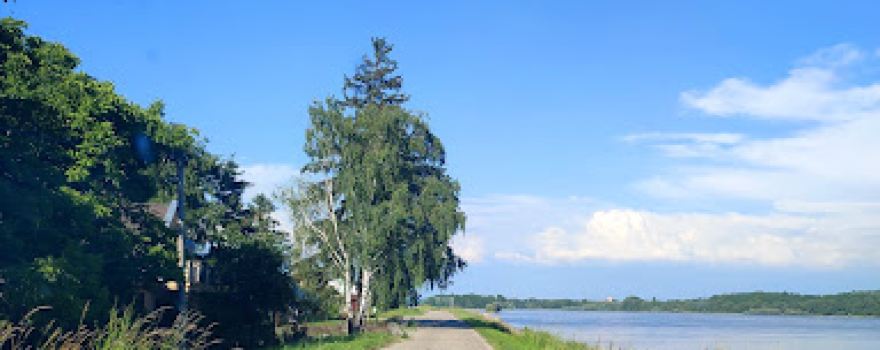 Hrádza Dunaja - Informačná tabuľa