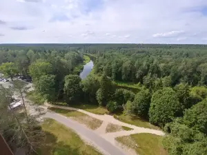 Treetop walking path and information centre