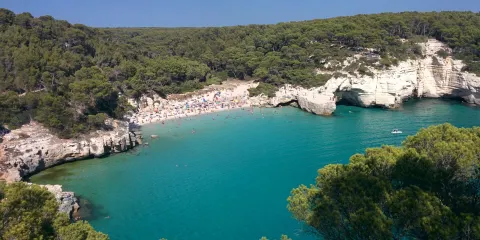 Cala Mitjana海灘