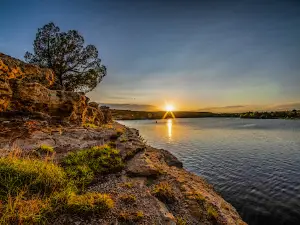 Clayton Lake State Park and Dinosaur Trackways