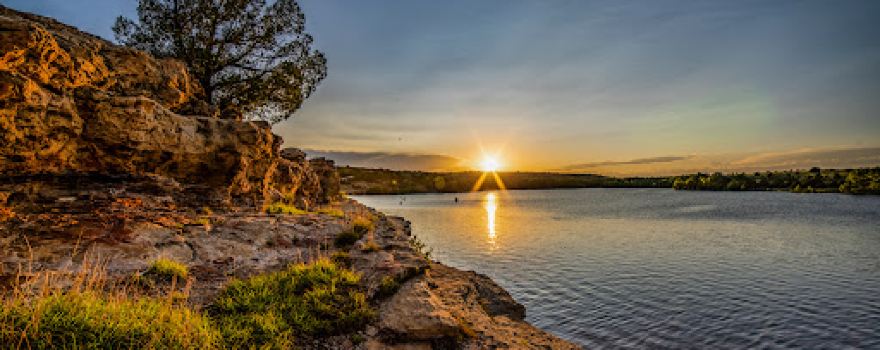 Clayton Lake State Park and Dinosaur Trackways