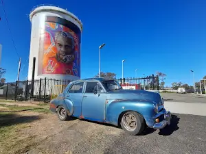 Walgett Water Tower Mural- Jimmy Little