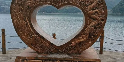 馬湖風景區-同心鎖