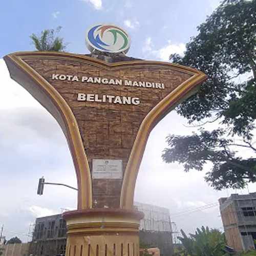 Tugu Kota Pangan Mandiri Belitang