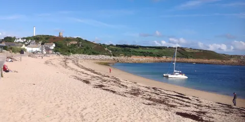 Porthcressa Beach