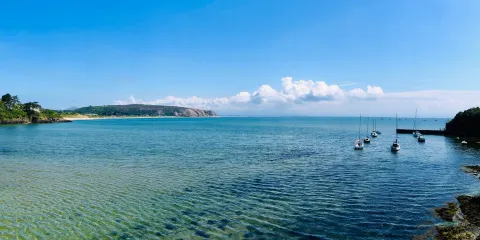 Abersoch Harbour Beach