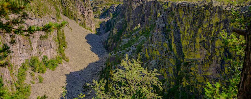 Grösste Schlucht in Norwegen