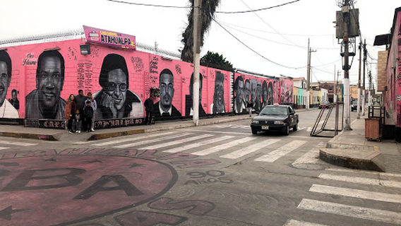The Atahualpa's Faces of Callao Mural Art