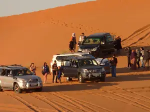 Merzouga glamping camp